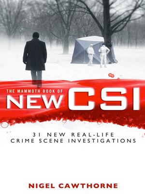 cover image of The Mammoth Book of New CSI